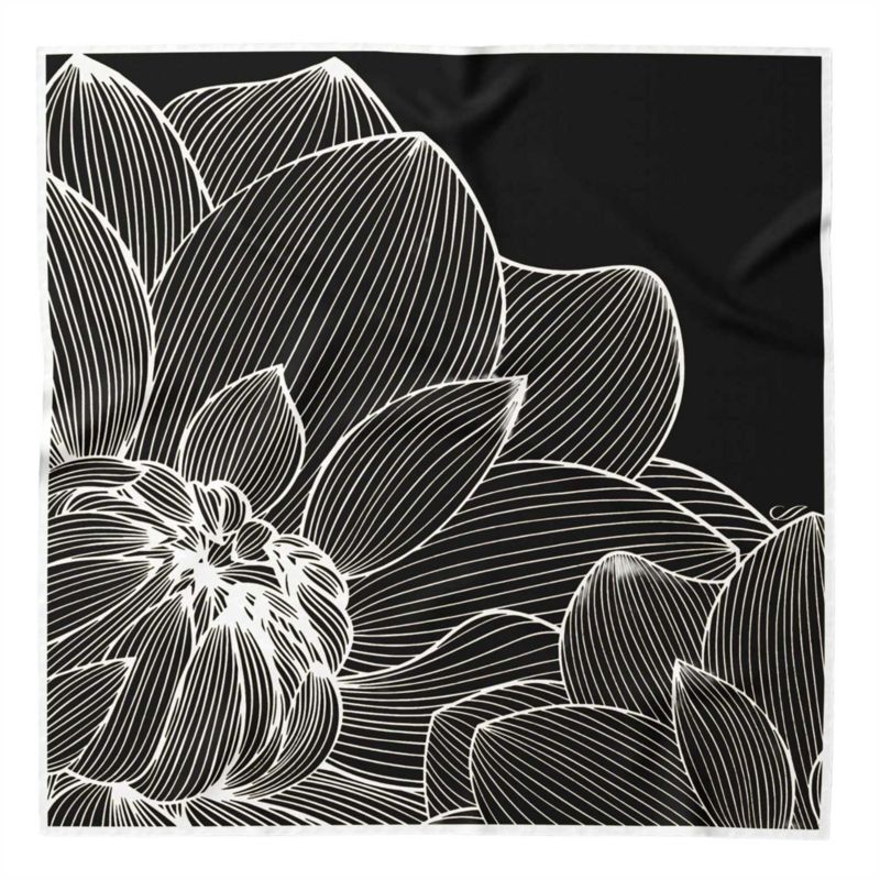 Fior di Loto - Silk Bandana for Women