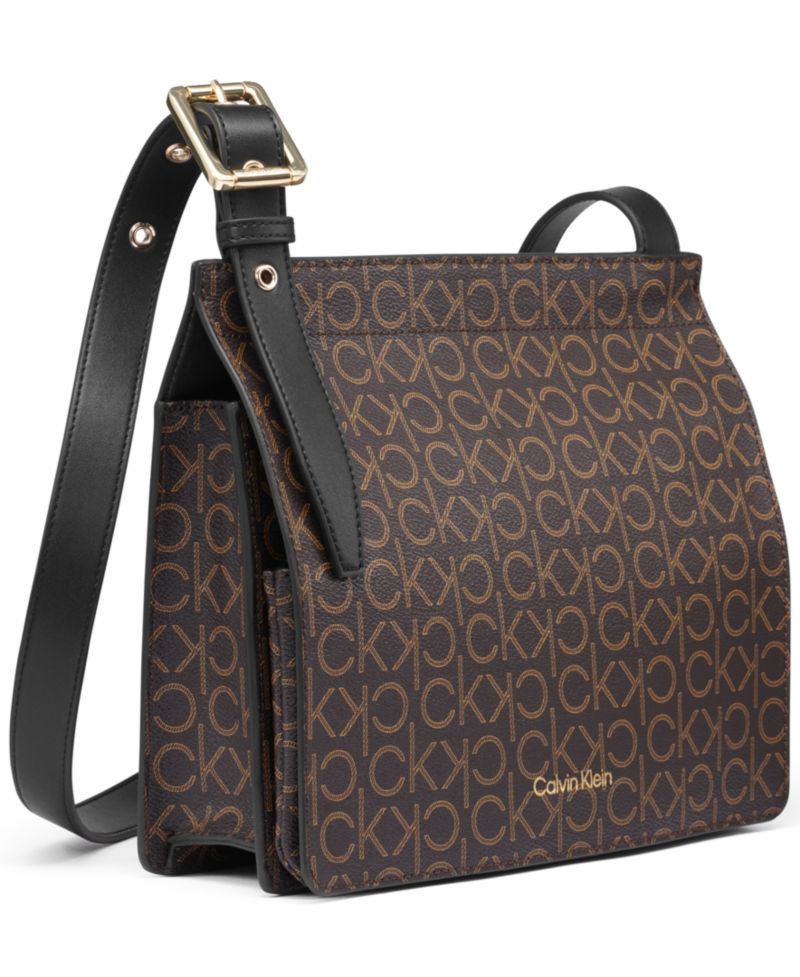 Havana Flap Signature Small Messenger Bag
