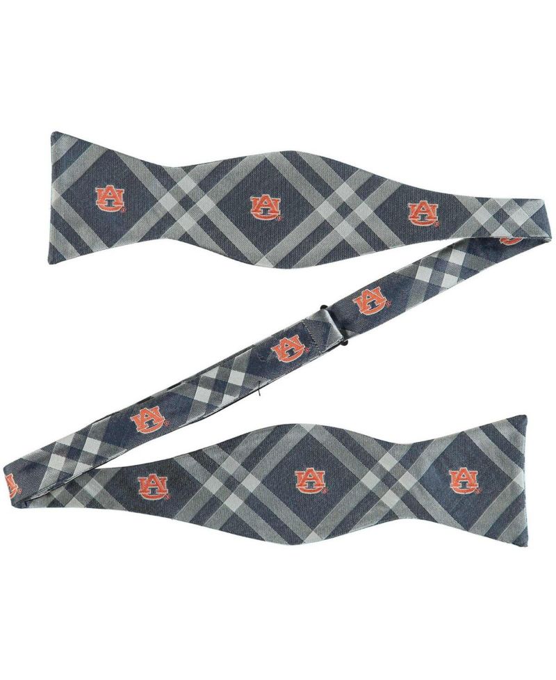 Men's Navy Auburn Tigers Rhodes Self-Tie Bow Tie