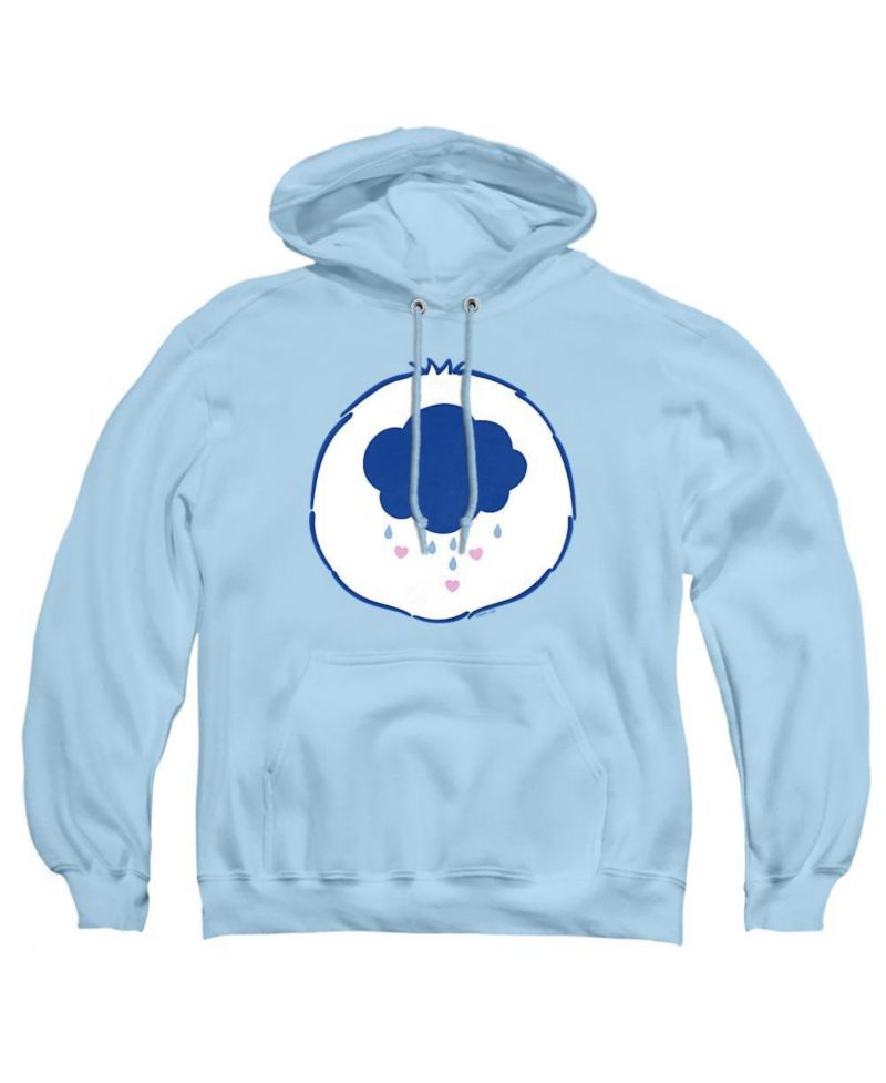 Men's Long-Sleeve Graphic Kangaroo-Pocket Grumpy Belly Hoodie