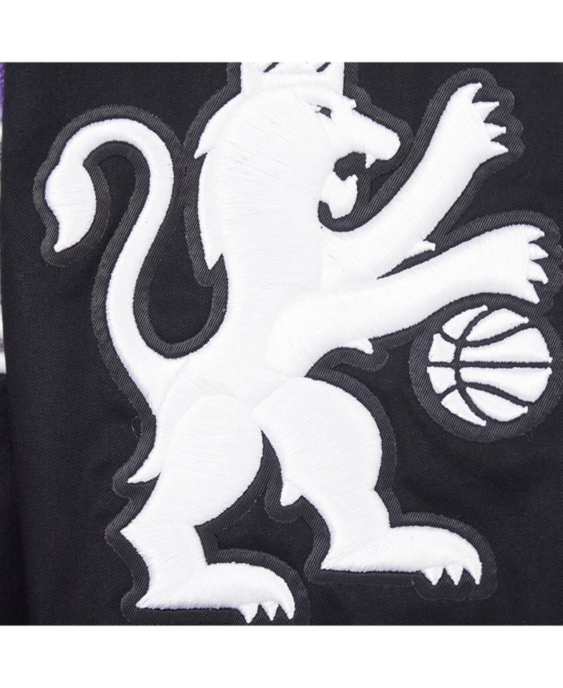 Men's Black Sacramento Kings Area Code Twill Full-Zip Jacket