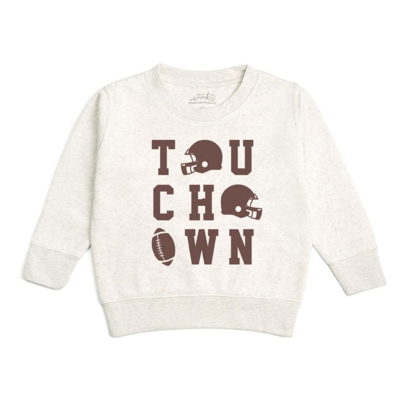 Little Boys Touchdown Grid Sweatshirt