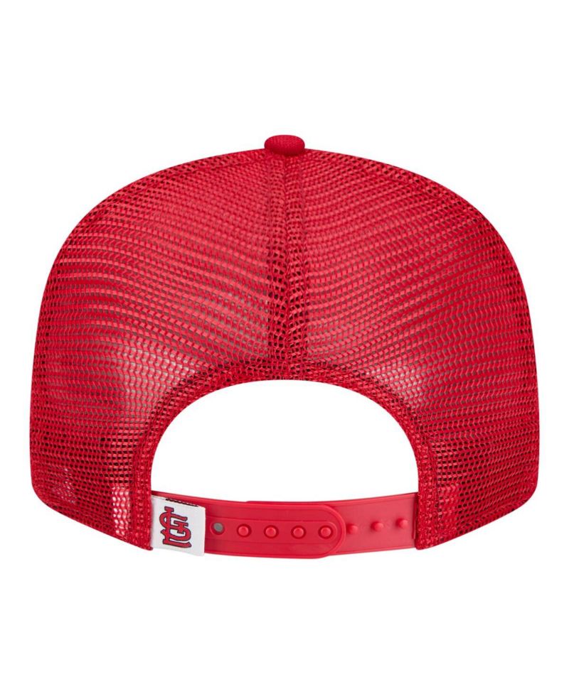 Big Boys and Girls Red St. Louis Cardinals 9FIFTY Trucker Snapback Hat