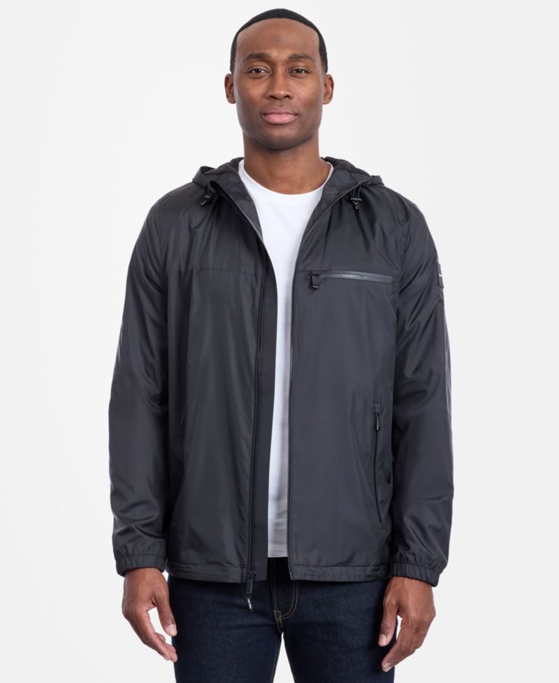 Men's Logo Hooded Jacket