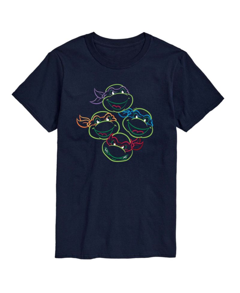 Men's Teenage Mutant Ninja Turtles Raph Donny Mikey Leo Graphic T-Shirt