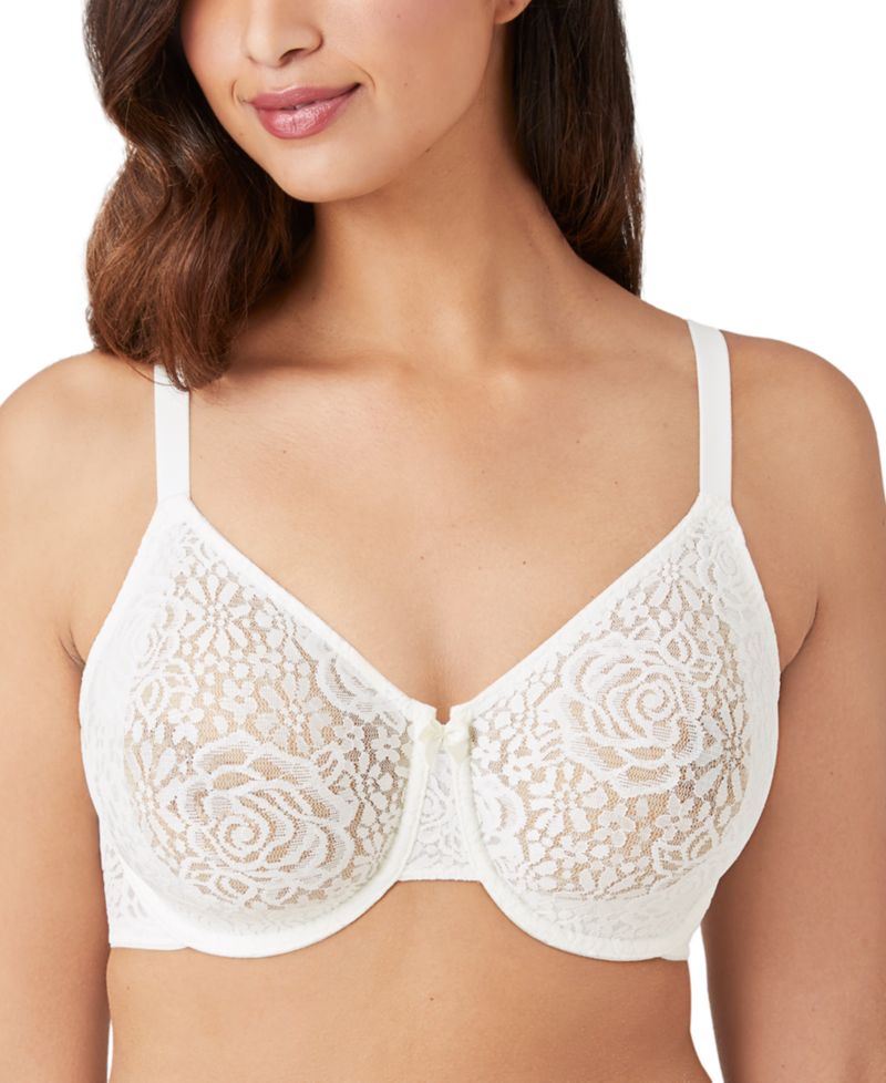 Halo Lace Molded Underwire Bra 851205, Up To G Cup