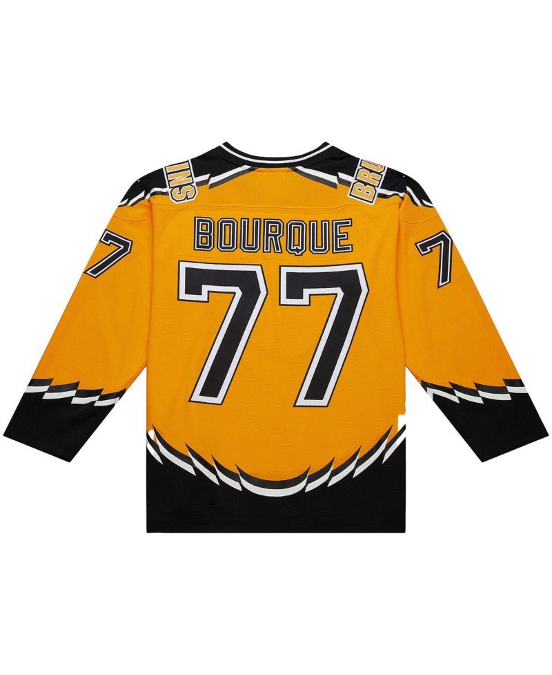 Men's Ray Bourque Gold Boston Bruins Big & Tall 1996-97 Blue Line 2.0 Jersey