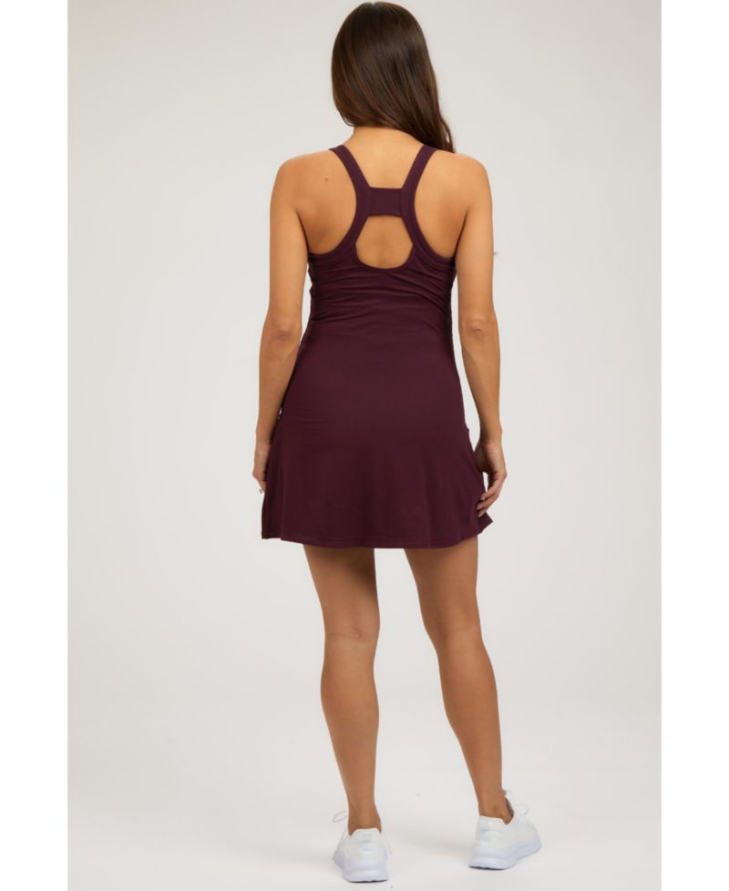Women's Tennis Racerback Romper Dress