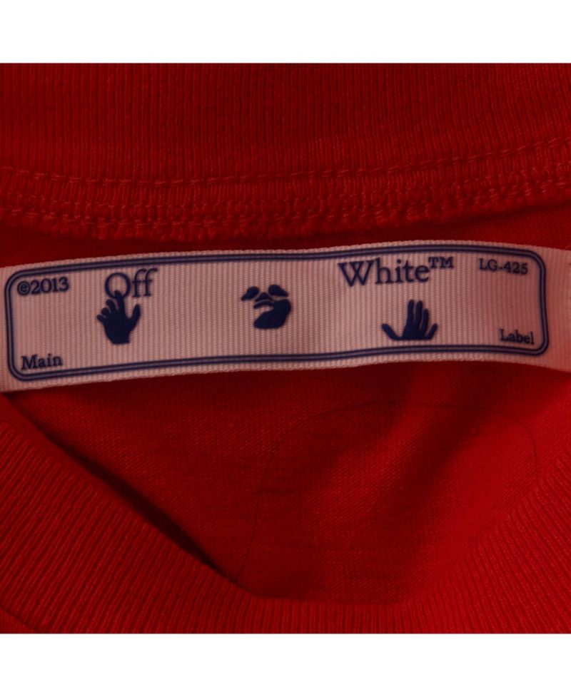 Men's ange Logo Print Cotton Crew Neck T-Shirt