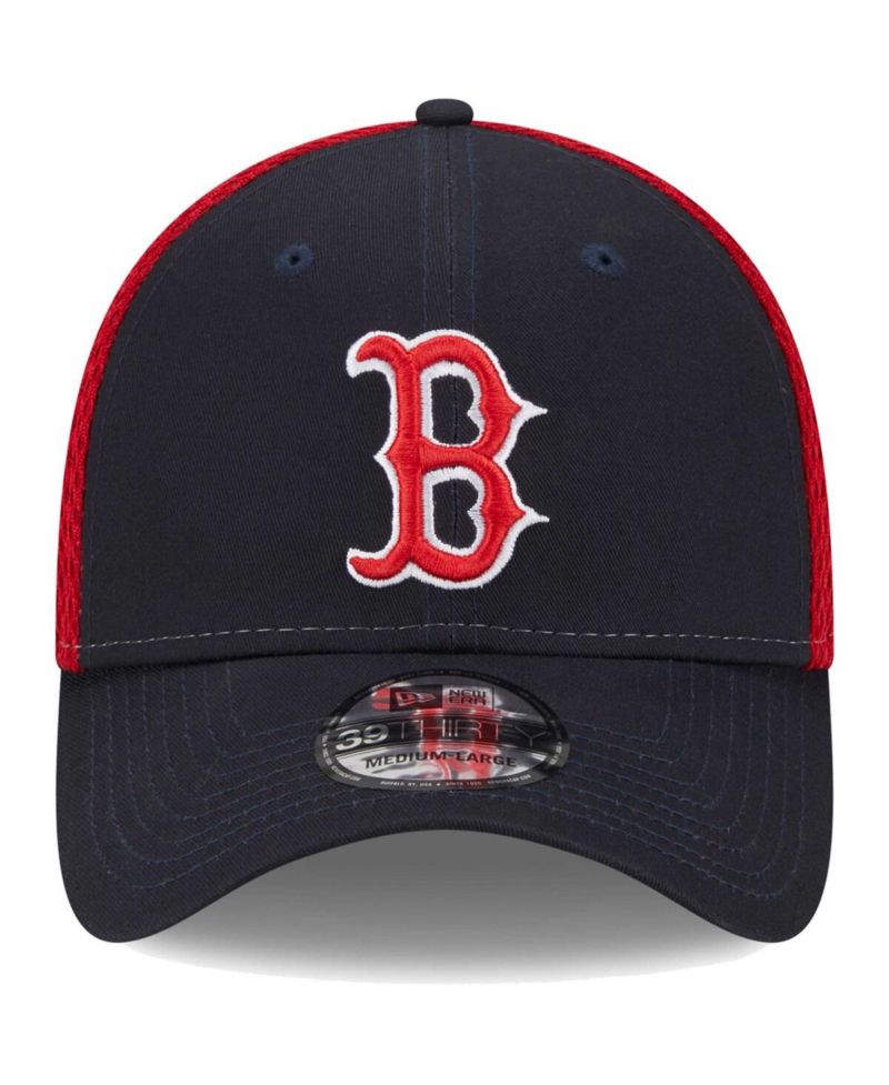 Men's Navy Boston Red Sox Team Neo 39THIRTY Flex Hat