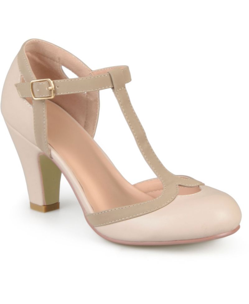 Women's Olina Regular and Wide Width Buckle Pumps