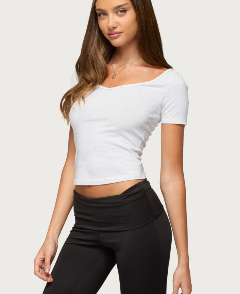 Women's Loly Scoop Neck T Shirt