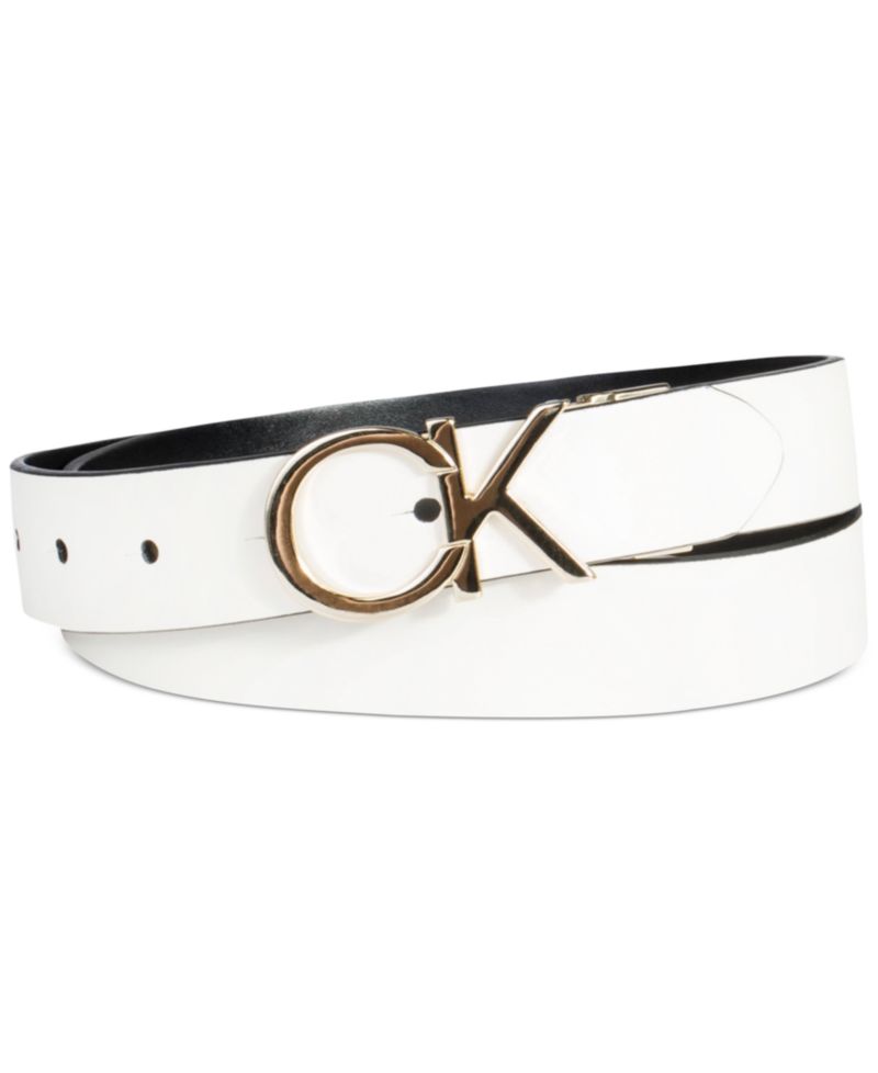 Women's Reversible Monogram Buckle Belt