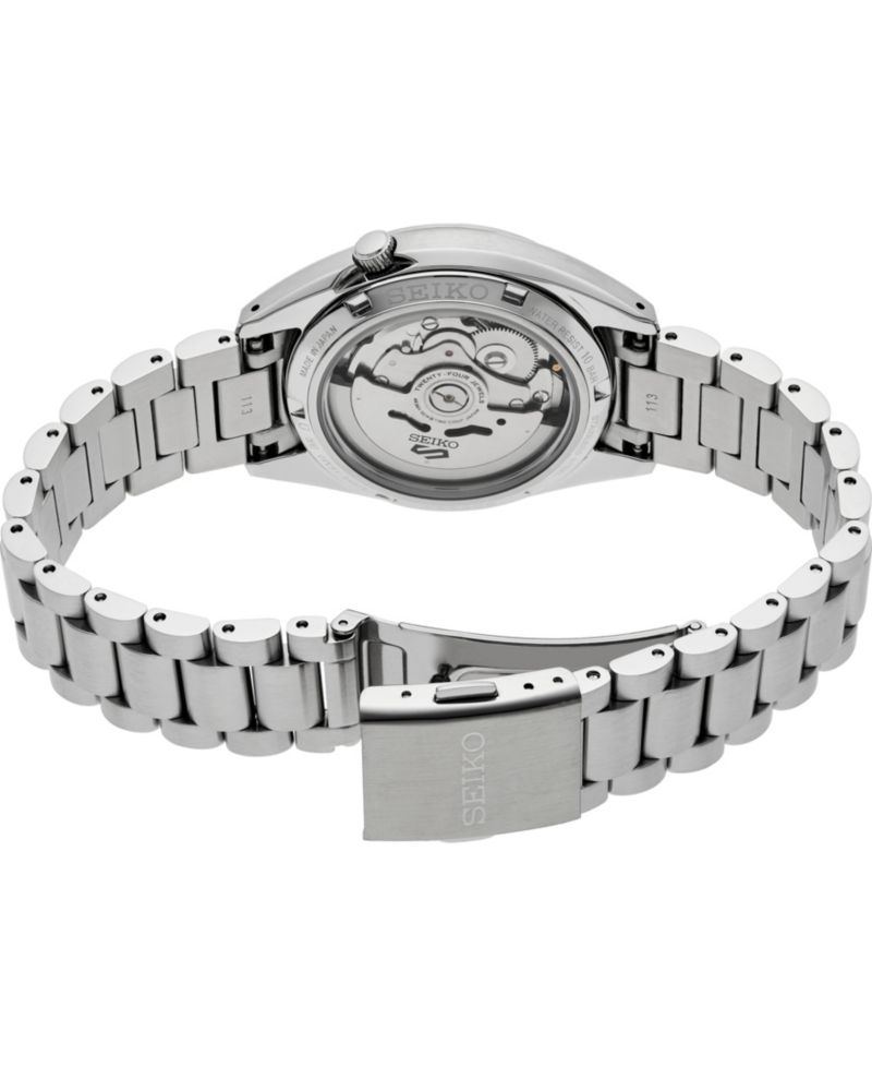 Men's 5 Sports Stainless Steel Automatic Bracelet Watch, 37.4mm