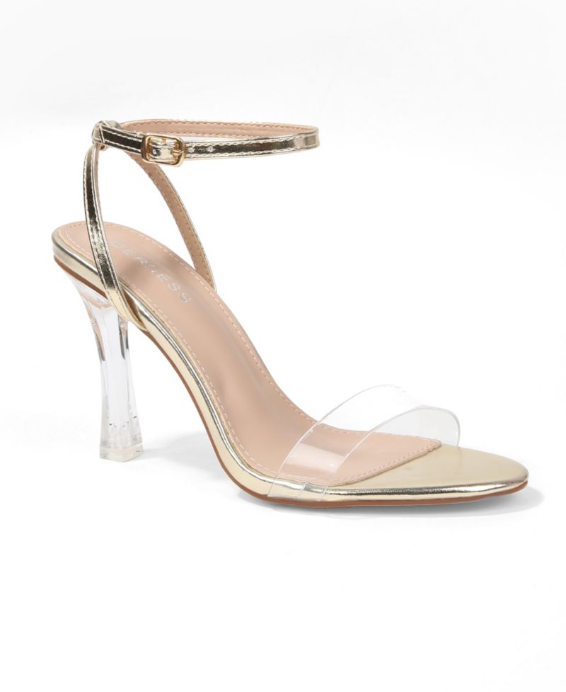 Women's Nature Clear Strap Heel Sandals