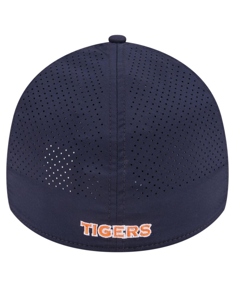 Men's Navy Auburn Tigers Rope 39THIRTY Flex Hat