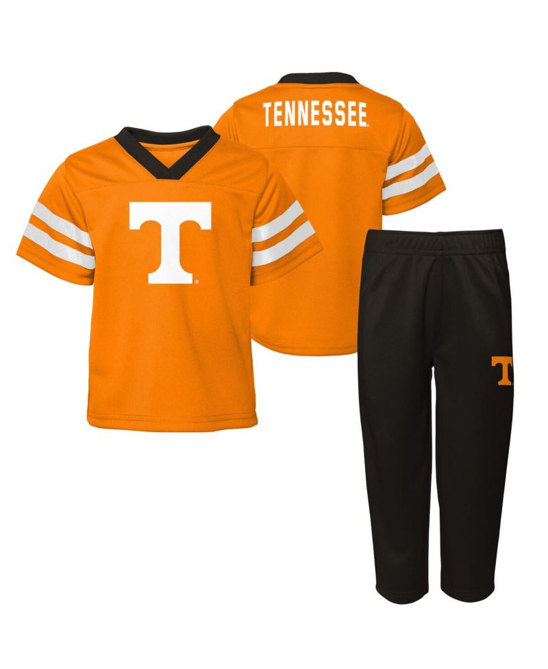 Big Boys and Girls 2-Piece Tennessee Orange Tennessee Volunteers Red Zone V-Neck Top and Pants Set