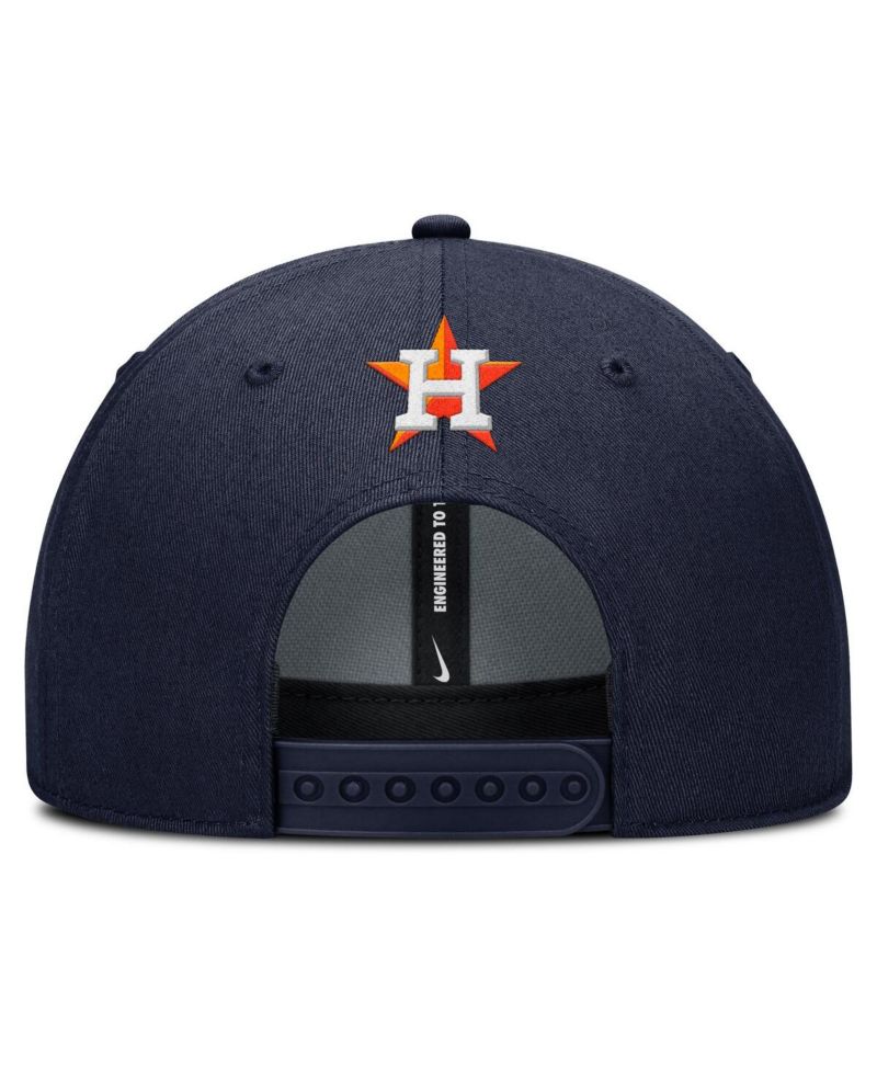 Men's Navy Houston Astros Rise Gaberdine Adjustable Hat