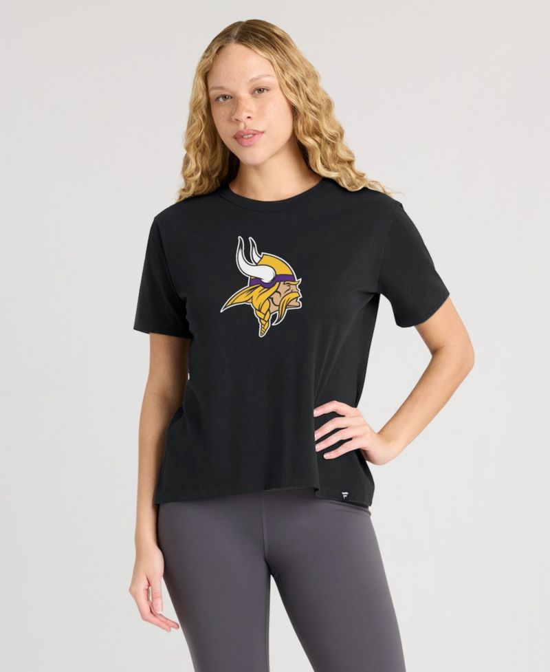 Women's Black Minnesota Vikings Essential Legacy T-Shirt