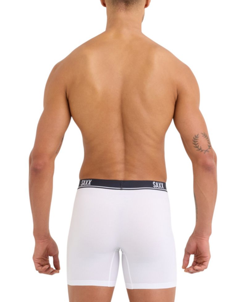 Men's Essential Performance Mesh Boxer Briefs, 3-Pack