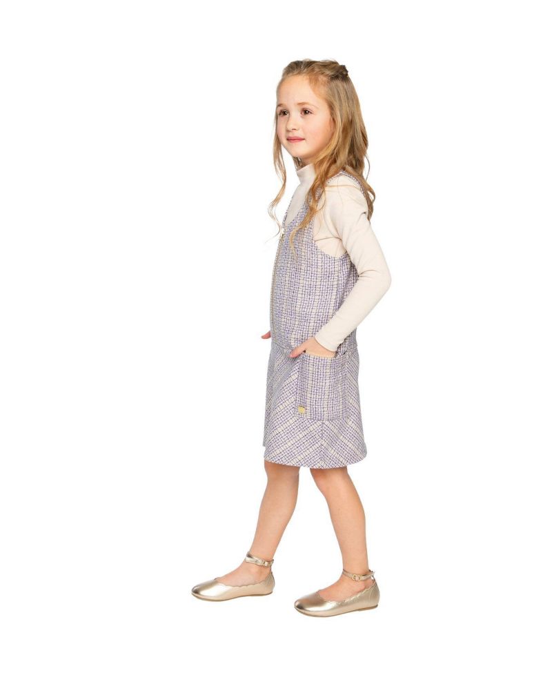 Big Girls 6-12 Jumper Checkered