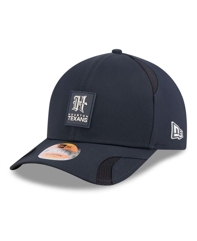 Men's Navy Houston Texans 2025 Sideline H-Town M-Crown 9FORTY Adjustable Hat