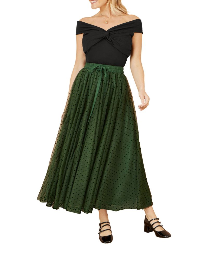 Women's Mesh Tulle Skirt