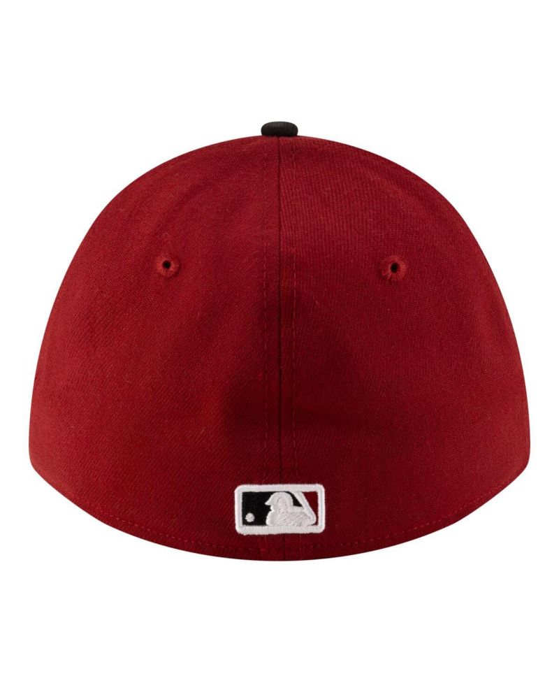 Men's Red Arizona Diamondbacks Player Replica 39THIRTY M-Crown Flex Hat