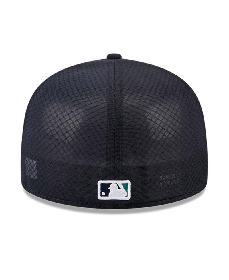 Men's Navy Seattle Mariners 2026 Batting Practice 59FIFTY Fitted Hat
