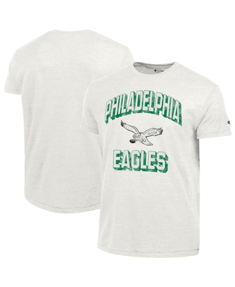 Men's White Philadelphia Eagles Ultimate Tri-Blend T-Shirt