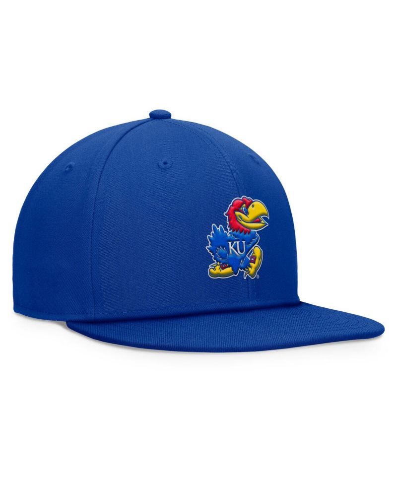 Men's Royal Kansas Jayhawks Fundamental Snapback Hat