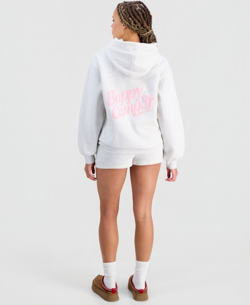 Juniors' Graduation Bear Fleece Shorts