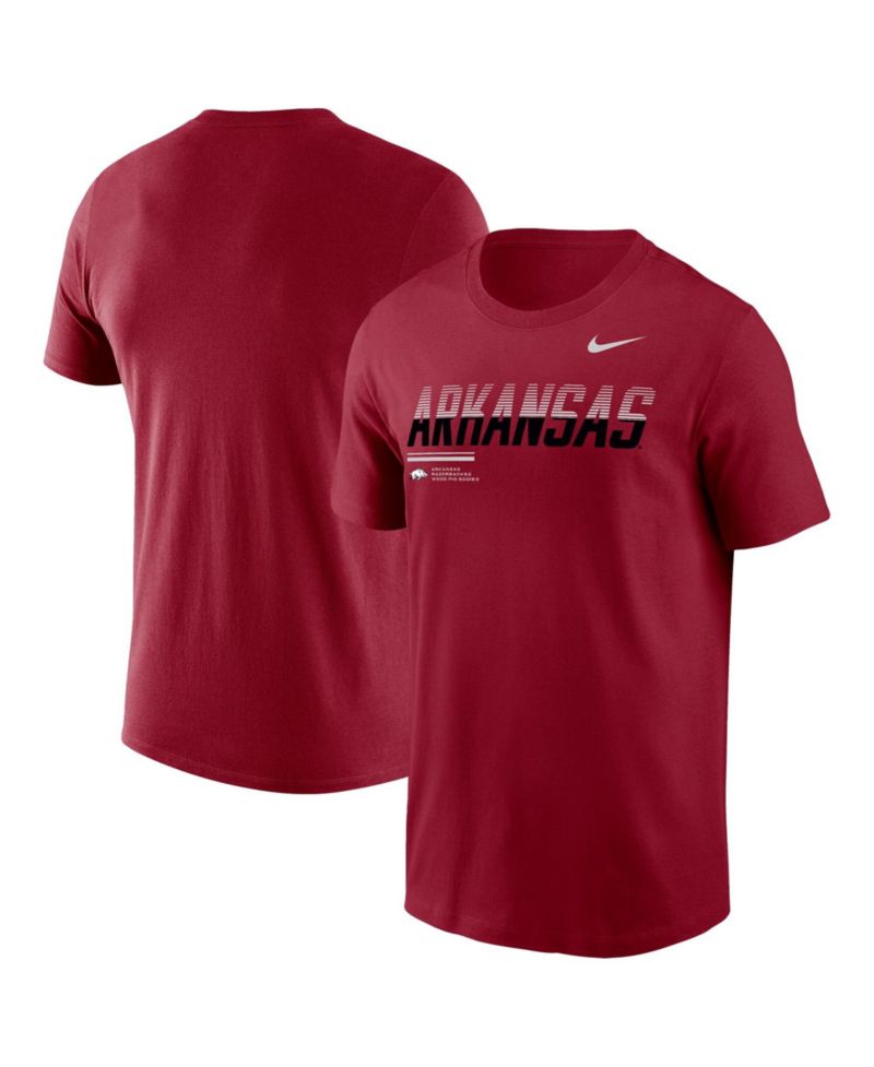 Men's Cardinal Arkansas Razorbacks 2026 Sideline Wordmark Legend Dri-FIT T-Shirt