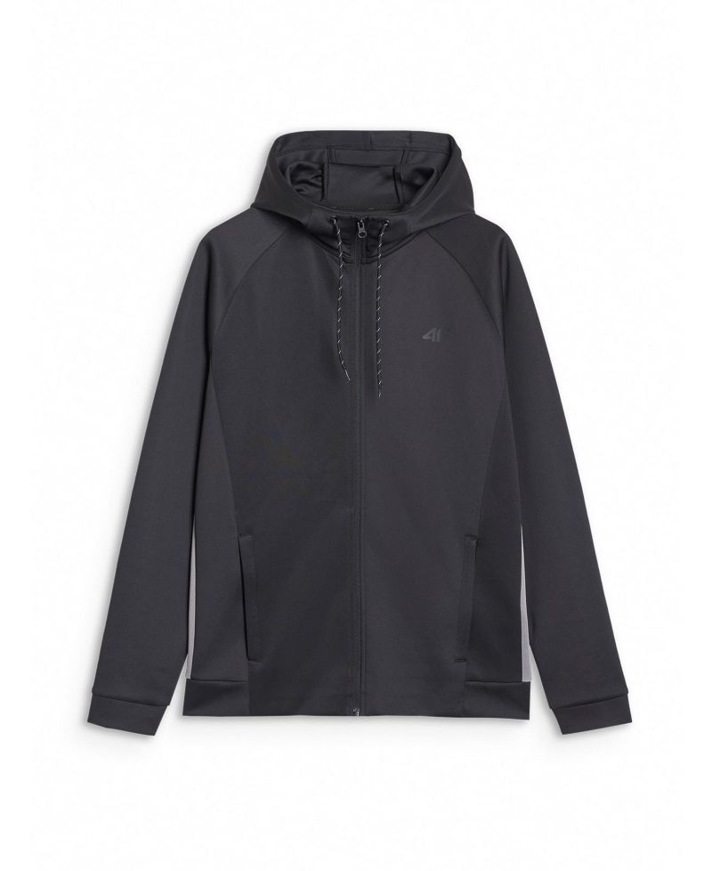Men's Zipped Hooded Quick-Drying Training Sweatshirt