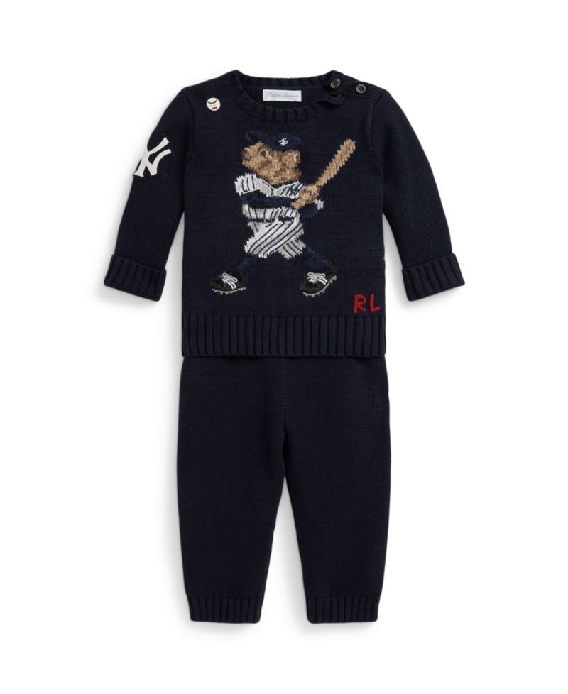 Baby Boys' Crewneck Sweater and Pants, 2-Piece Set