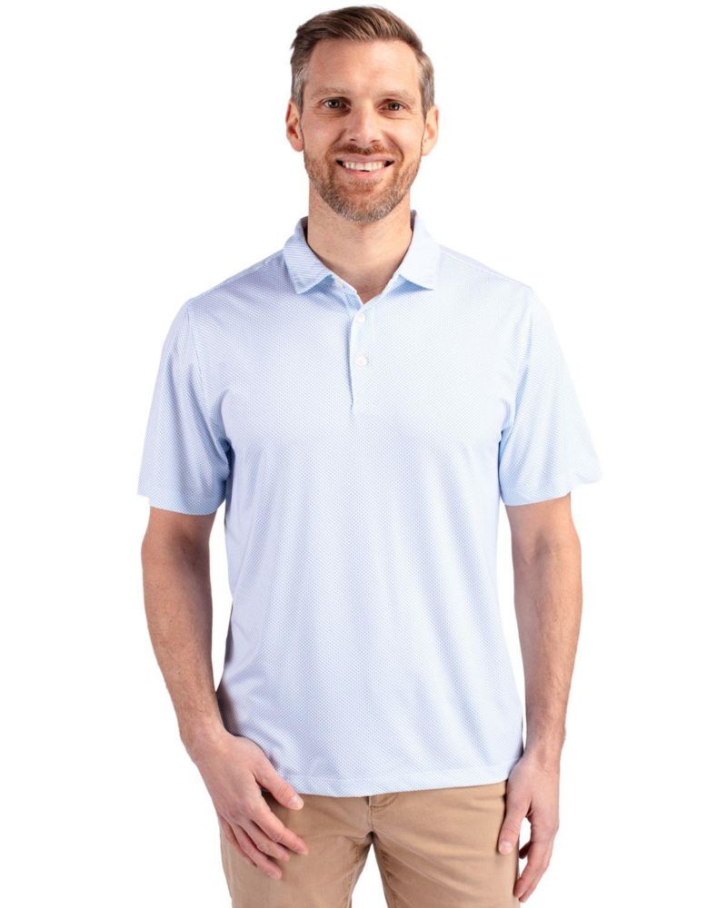 Men's Pike Eco Symmetry Print Stretch Recycled Polo Shirt