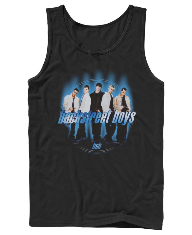 Men's Backstreet Boys Millennium Group Photo Graphic Tank Top
