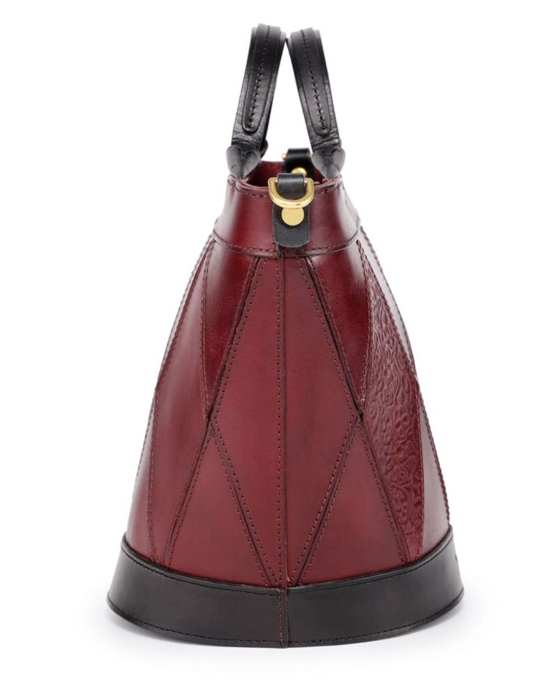 Primrose Mini Leather Crossbody Tote Bag