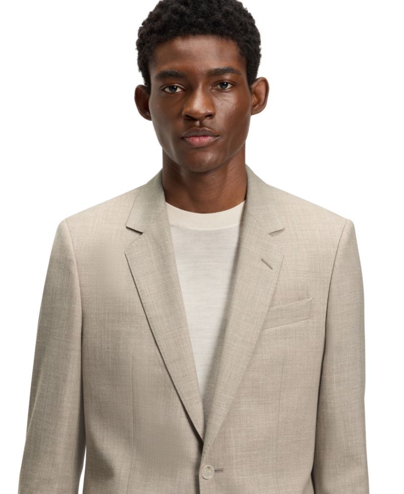 BECKHAM x BOSS Men's Two-Piece Slim-Fit Suit