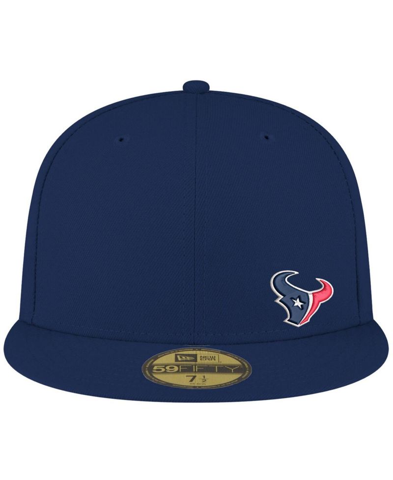 Men's Navy Houston Texans Flawless 59FIFTY Fitted Hat
