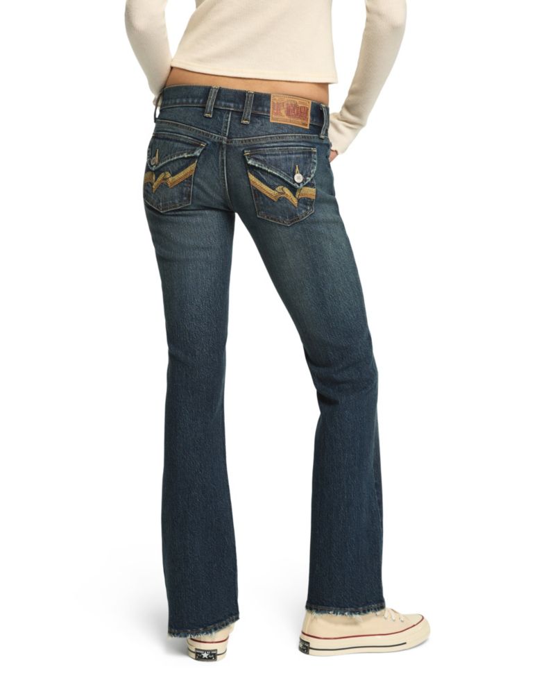 Women's Lil Maggie Ultra Low Rise Flare Jeans