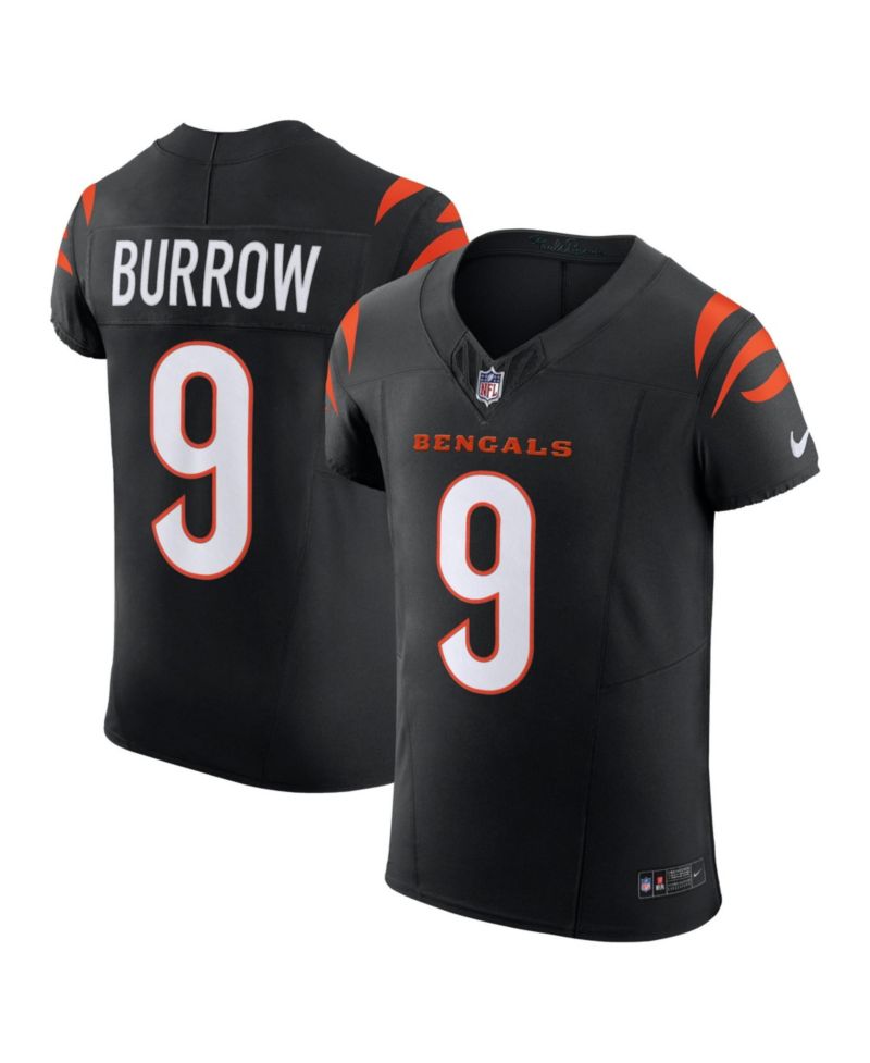 Men's Joe Burrow Black Cincinnati Bengals Vapor F.U.S.E. Elite Jersey