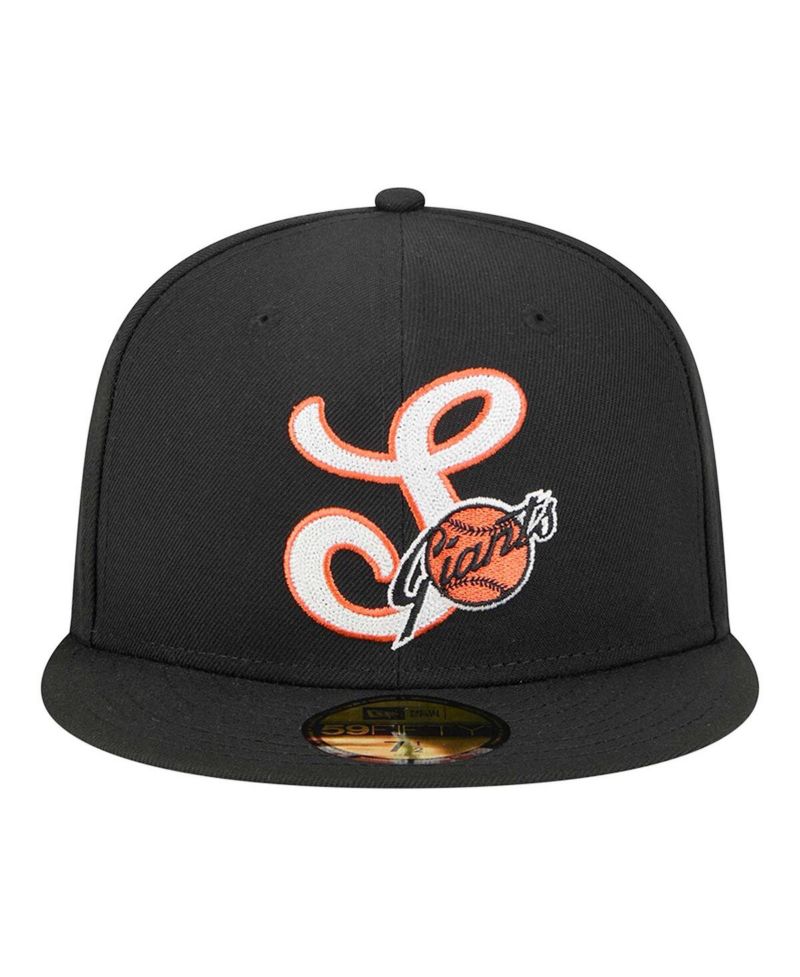 Men's Black San Francisco Giants Duo Logo 2.0 59FIFTY Fitted Hat
