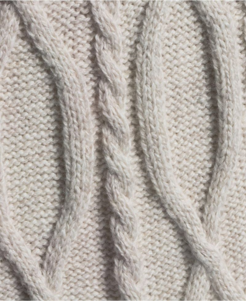 Women's Cozy Lofty Cable Fluted Midi Sweater Skirt