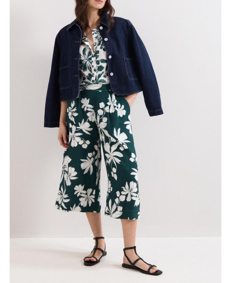 Women's Josie Floral Print Culotte Trousers