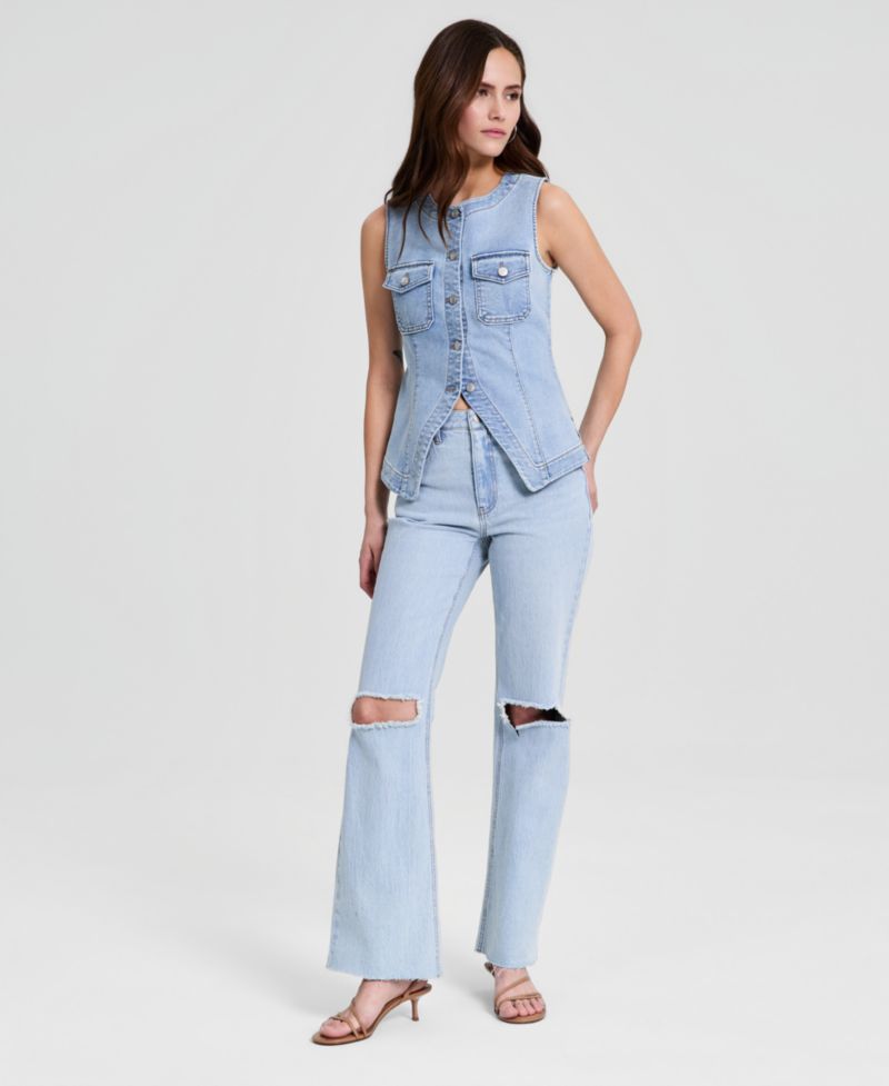 Women's High-Rise Flare Jeans