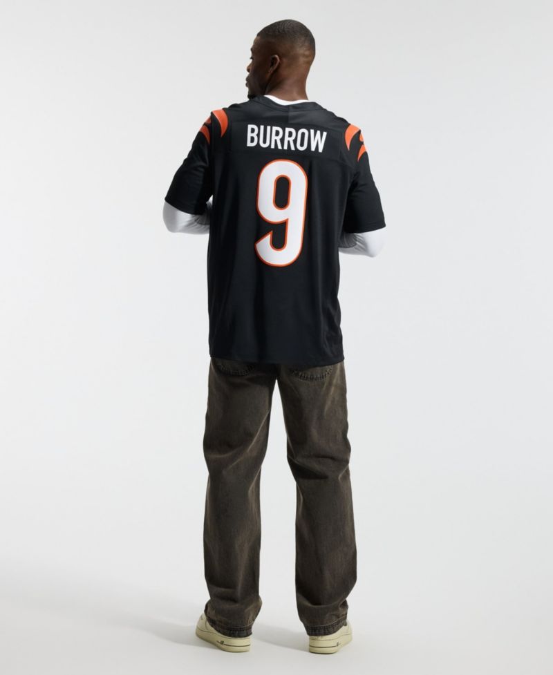 Men's Joe Burrow Black Cincinnati Bengals Vapor F.U.S.E. Stitched Limited Jersey