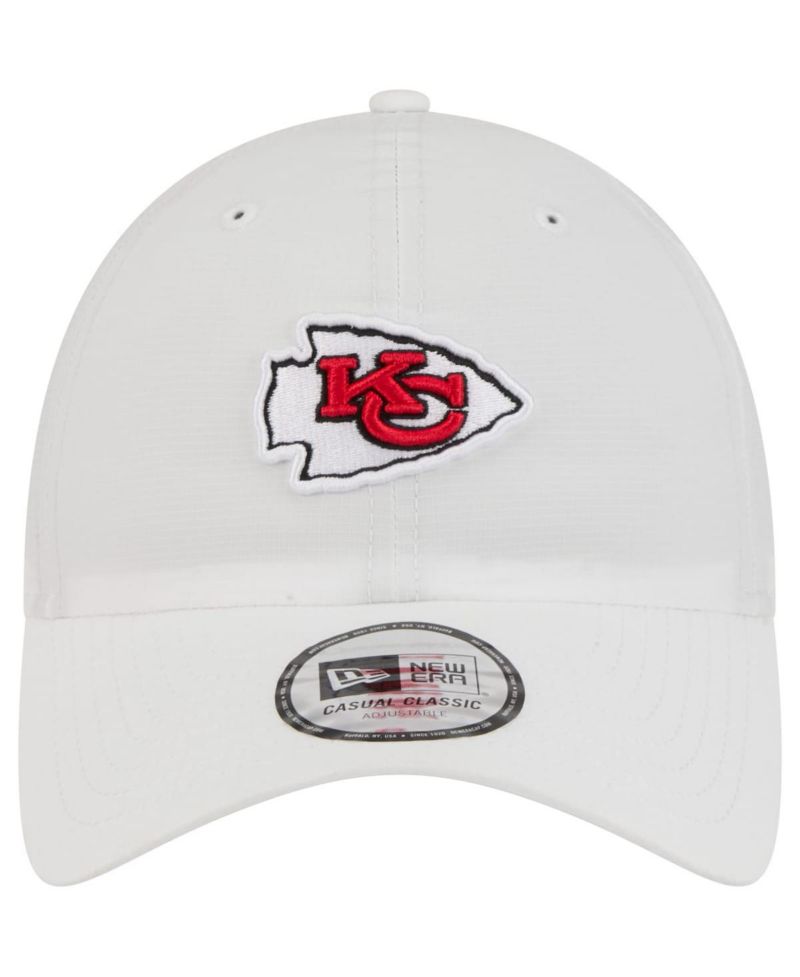 Men's White Kansas City Chiefs Ripstop Casual Classic Adjustable Hat