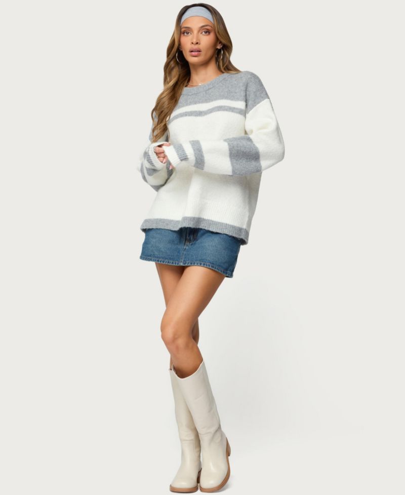 Women's Nogah Stripey Oversized Sweater