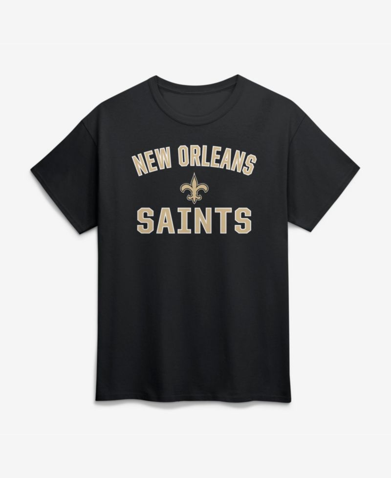 Men's New Orleans Saints Arch Victory Cotton Crew Neck T-Shirt